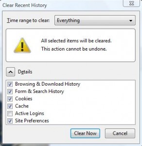 erasehistory